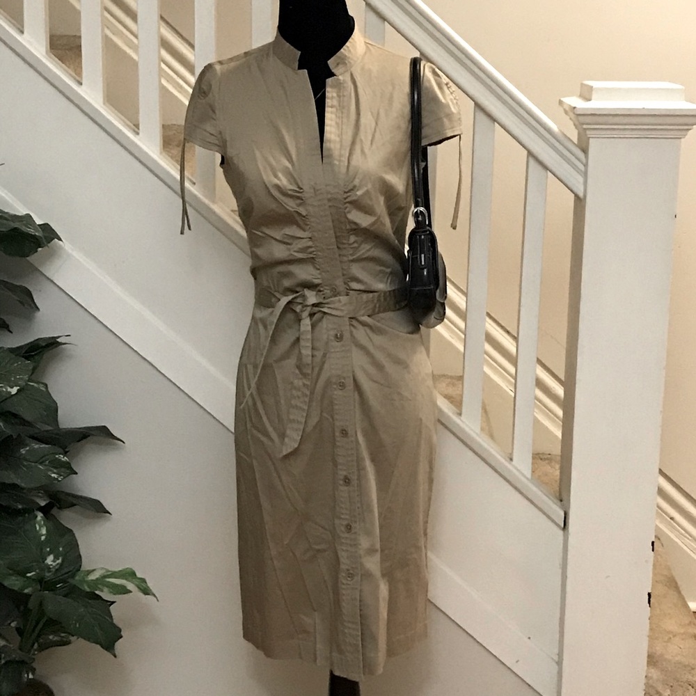 Club Monaco beige dress